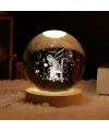 Ahşap Altlıklı Usbli Gece Lambası Küçük Prens Gün Işığı