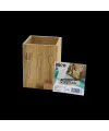 Ahşap Bambu Kaşıklık Organizer 9x9 cm