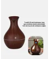 Ahşap Desenli 130 Ml Aromaterapi Difüzör Sessiz Ve Usb Bağlantılı