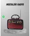 Ahşap Dokulu Bluetooth Müzik Kutusu – Vintage Led Tasarımıyla Modern Ses Deneyimi