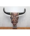 Ahşap Duvara Asmalı Bufalo Kafası