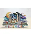 Ahşap İstanbul Temalı Magnet