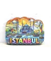 Ahşap İstanbul Temalı Magnet IEG4366