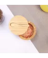 Ahşap Kaşıklı Baharatlık
