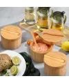 Ahşap Kaşıklı Baharatlık