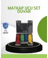 Ahşap Metal Beton Delme Uç Seti Organizerli Karbon Çelik Matkap Ucu