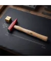 Ahşap Saplı Dövme Çelik Çekiç - 200 Gram - 27 cm