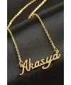 Akasya isimli kolye (Kişiye Özel)