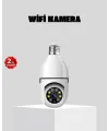 Akıllı Duy Kamera 360 Derece Dönebilir Ve Ptz Teknolojili