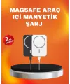 Akıllı Koruma Sistemli Magsafe Araç Tutucu İphone 12/13/14 Uyumlu