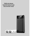 Akıllı Lcd Ekranlı 20.000mah Powerbank Pd + Usb + Type-c Yeni Nesil
