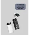 Akıllı Lcd Ekranlı 20.000mah Powerbank Pd + Usb + Type-c Yeni Nesil
