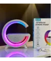 Akıllı Masa Lambası Hoparlör Led Işık & Kablosuz Şarj IEG2289