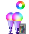 Akıllı Rgb Led Ampul Led Uzaktan Kumandalı Renk Değiştiren Ampul