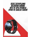Akıllı Saat 3 Kordon Akıllı Saat Android Ve İos Uyumlu Uzun Ömürlü Titreşimli