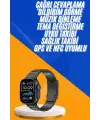 Akıllı Saat 3 Kordonlu Waterproof Adımsayar, Titreşim Ve Gps Özelliği