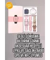 Akıllı Saat Amoled Ekran 3 Kordonlu Aksesuar Hediyeli Sesli Görüşme