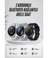 Akıllı Saat Amoled Ekran Bluetooth Bağlantılı Sesli Görüşme Nabız Ölçer
