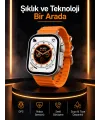 Akıllı Saat Android Ve İos Uyumlu 49 Mm Nfc Özelliği Gps Takibi Yeni Nesil