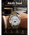 Akıllı Saat Bildirim Görme Sesli Görüşme Çoklu Kordon Gps Takibi