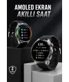 Akıllı Saat Bluetooth Bağlantılı Amoled Ekran Uyku Ve Sağlık Takibi
