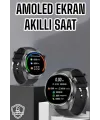 Akıllı Saat Bluetooth Bağlantılı Amoled Ekran Uyku Ve Sağlık Takibi