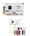 Akıllı Saat Bluetooth Kulaklık Hediyeli Bildirim Görme Sesli Görüşme Çoklu Kordon