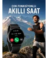Akıllı Saat Çok Fonksiyonlu Sesli Görüşme Nfc Uyumlu Amoled Ekran