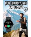 Akıllı Saat Çok Fonksiyonlu Sesli Görüşme Nfc Uyumlu Amoled Ekran