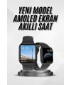 Akıllı Saat Çok Fonksiyonlu Uyku Takibi Adımsayar Nabız Ölçer Arama Cevaplayan