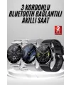 Akıllı Saat Çoklu Kordon Seçeneği Amoled Ekran Çok Fonksiyonlu Bluetooth Bağlantılı
