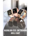 Akıllı Saat Kadınlara Uyku Ve Sağlık Takibi Yapabilen Bileklik Hediyeli