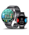 Akıllı Saat Metal Kordonlu Gps Ve Nfc Uyumlu Arama Cevaplayan