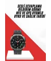 Akıllı Saat Müzik Dinleme Nabız Ölçer Nfc Ve Gps Uyumlu Sesli Asistan