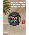 Akıllı Saat Nabız Ölçebilen Adımsayar Kalori Hesaplama Tema Değiştirme Gps Uyumlu