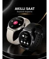 Akıllı Saat Sesli Görüşme Bluetooth Bağlantılı 3 Kordonlu