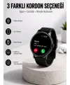Akıllı Saat Sesli Görüşme Bluetooth Bağlantılı 3 Kordonlu Yeni Nesil