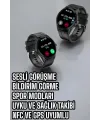 Akıllı Saat Sesli Görüşme Bluetooth Bağlantılı 3 Kordonlu Yeni Nesil