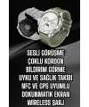 Akıllı Saat Sesli Görüşme Titreşimli Nabız Sensörlü Spor Modları