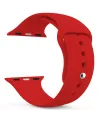 Akıllı Saat Silikon Kordon 38/40 Mm Kırmızı