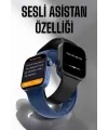 Akıllı Saat Tema Değiştirme Bluetooth Bağlantılı Arama Cevaplayan