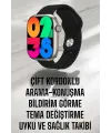 Akıllı Saat Tema Değiştirme Uyku Ve Sağlık Takibi Bluetooth Bağlantılı