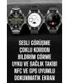 Akıllı Saat Titreşimli Pusula Nabız Ve Tansiyon Ölçer Nfc Uyumlu