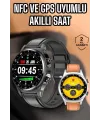 Akıllı Saat Titreşimli Pusula Nabız Ve Tansiyon Ölçer Nfc Uyumlu