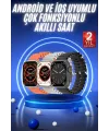 Akıllı Saat Ultra Android & İos Uyumlu Arama Bildirim Özellikli