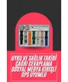 Akıllı Saat Unisex Akıllı Saat Çoklu Kordon Seçeneği Çelik Kordon Plastik Kordon