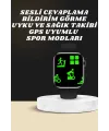 Akıllı Saat Wireless Şarj Yüksek Çözünürlüklü Müzik Dinleme Sesli Cevaplama