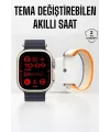 Akıllı Saat Yeni Nesil Sesli Asistan Uyku Ve Sağlık Takibi Adımsayar