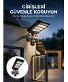 Akıllı Solar Güvenlik Kamerası 3 Lens Hareket Takip Özellikli Dış Ortam Kamera