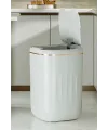 Akıllı Teknolojik Çöp Kutusu Uv Işıklı Otomatik Aç Kapat Sensörlü Mutfak Banyo Ev 20l